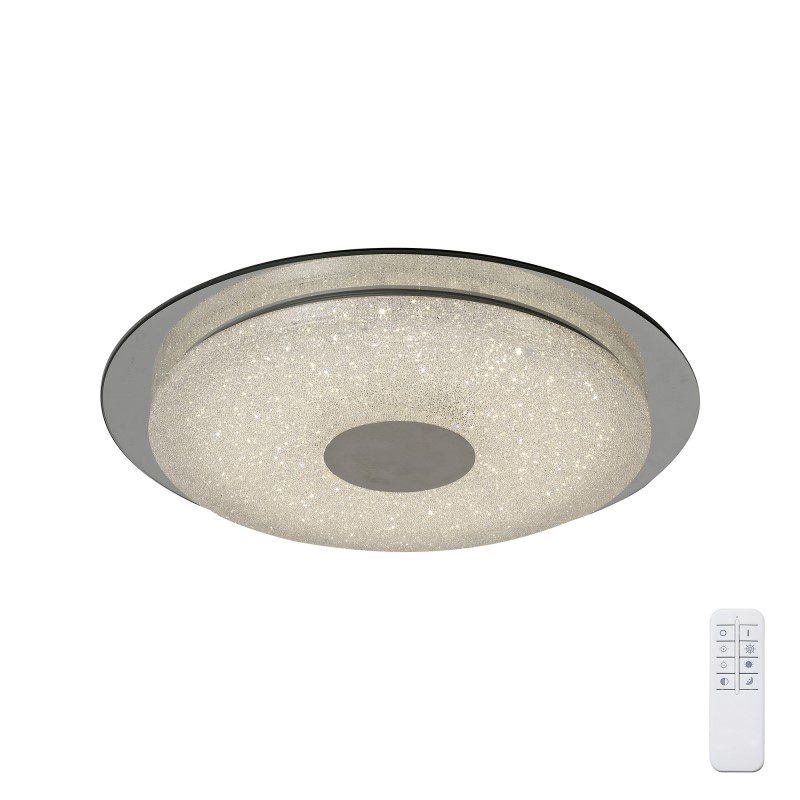 Sand Ceiling 45cm Round 18W LED 2700-6500K Tuneable, 1680lm, Rem